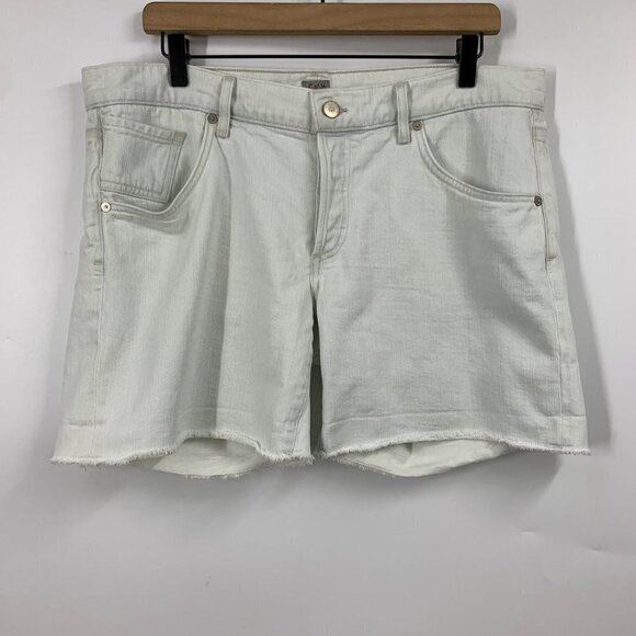 Citizens of Humanity Women's Skyler 100% Cotton Low Rise Loose Short Size 32 - Picture 1 of 14